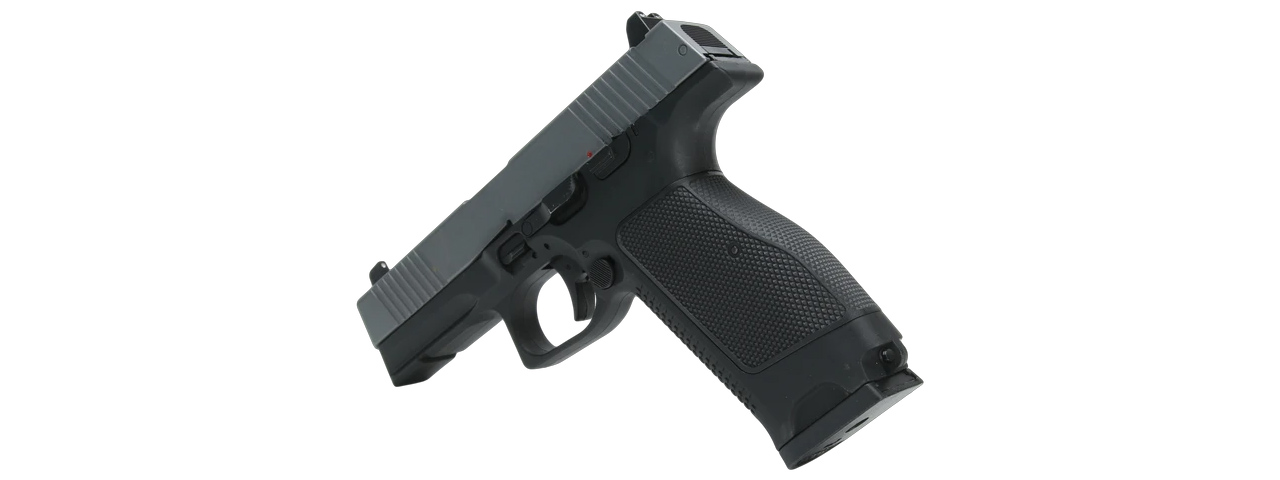 Kizuna Works MKW Full Sized Gas Blowback Airsoft Pistol - (Metal/Cerakote Gray)