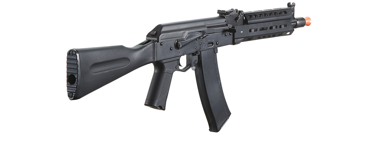 LCT Airsoft AK104 Steel AEG Airsoft Rifle w/ ASTER V2 SE Expert & Fixed Stock - (Black)