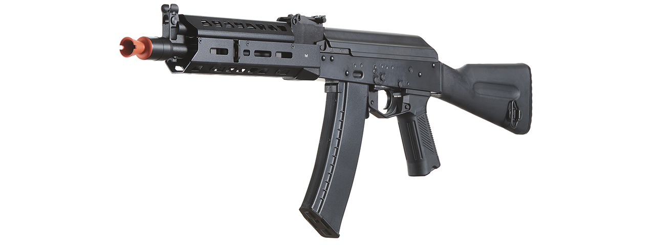 LCT Airsoft AK104 Steel AEG Airsoft Rifle w/ ASTER V2 SE Expert & Fixed Stock - (Black)