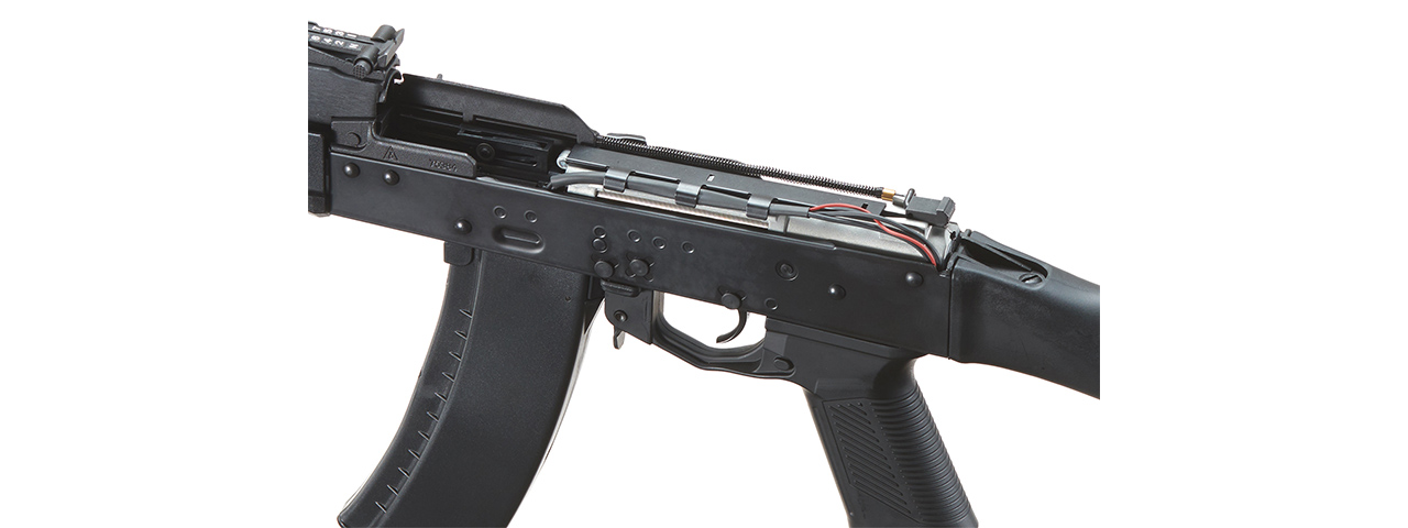 LCT Airsoft AK104 Steel AEG Airsoft Rifle w/ ASTER V2 SE Expert & Fixed Stock - (Black)