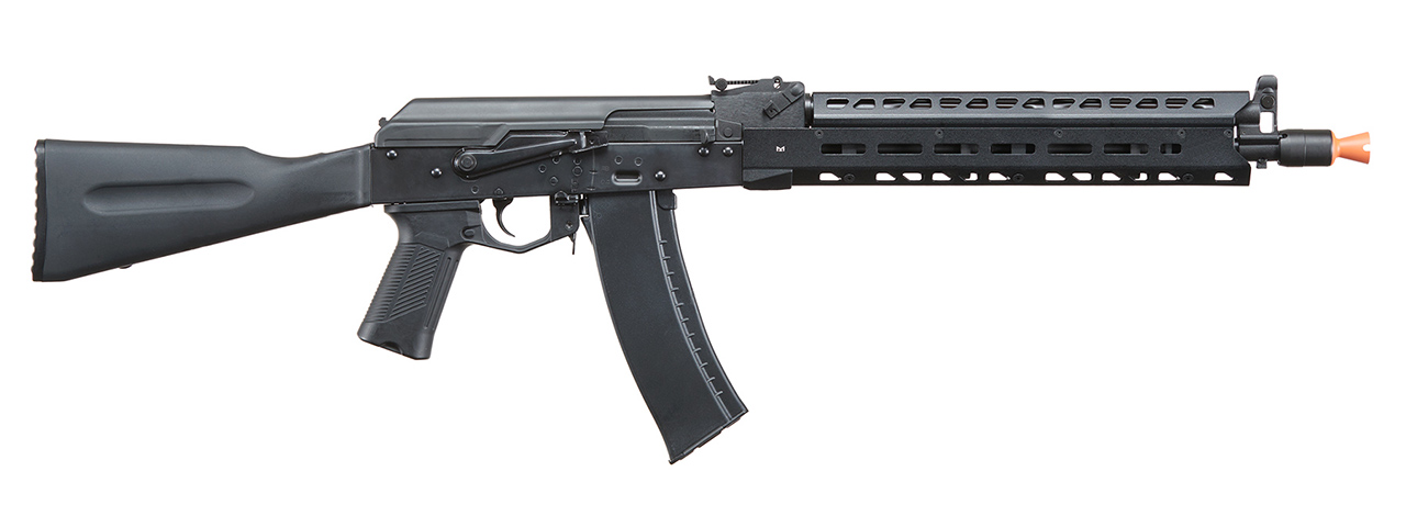 LCT LCKM Steel Airsoft AEG Rifle w/ ASTER V2 SE Expert & Full Stock - (Black)