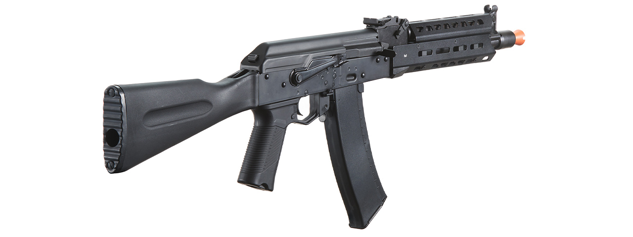 LCT LCKM Steel Airsoft AEG Rifle w/ ASTER V2 SE Expert & Full Stock - (Black)