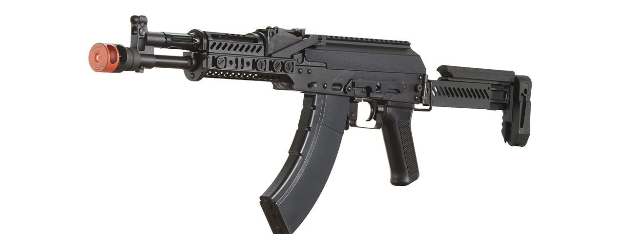 LCT ZK Series AK Airsoft AEG Rifle w/ Side-Folding Z Series Stock and Handguard (GATE Aster)