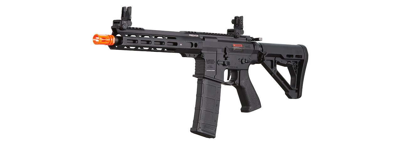 Lancer Tactical Gen 4 Predator 10" SBR AEG w/ Aster II Bluetooth ETU (Black)