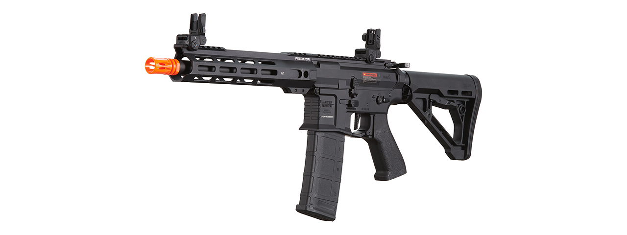 Lancer Tactical Gen 4 Predator 10" SBR AEG w/ Nebula II ETU (Black)