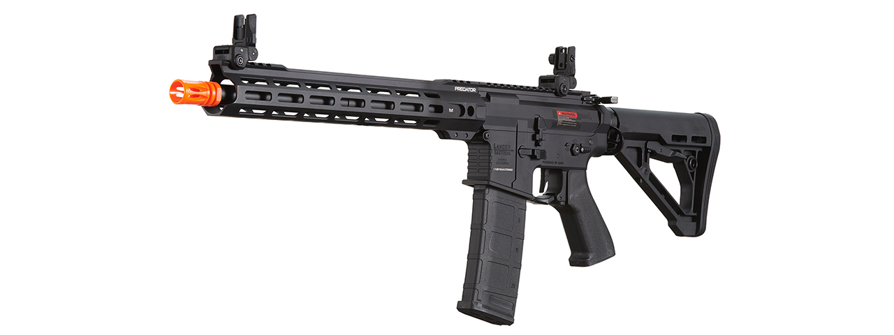 Lancer Tactical Gen 4 Predator 13" Carbine AEG w/ Aster II Bluetooth ETU (Black)