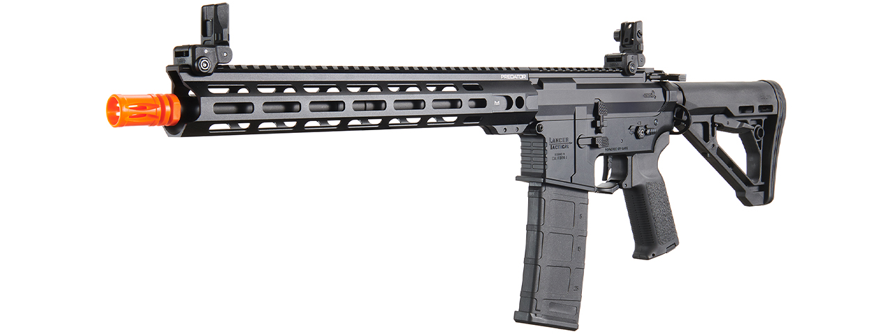 Lancer Tactical Gen 4 Predator 13" Carbine AEG w/ Aster II Bluetooth ETU (Black)