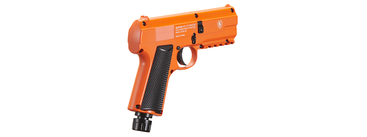 Lancer Defense Hornet .43 Cal CO2 Powered Less Lethal Defense Pistol *Pistol Only* (Color: Orange / Black)