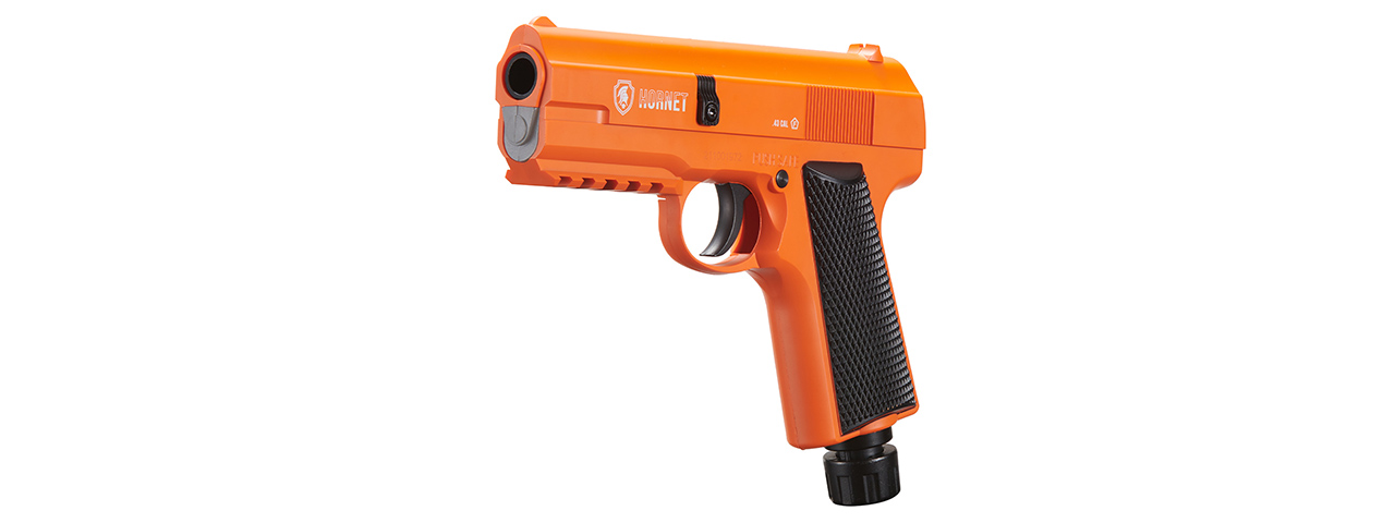 Lancer Defense Hornet .43 Cal CO2 Powered Less Lethal Defense Pistol *Pistol Only* (Color: Orange / Black)