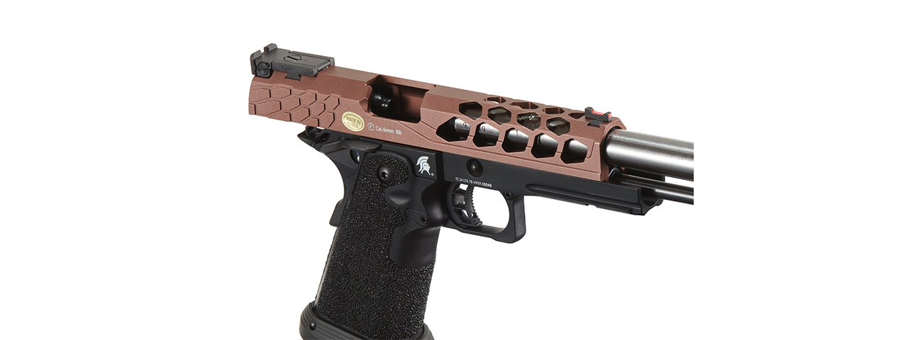 Lancer Tactical Stryk Hi-Capa 5.1 Gas Blowback Airsoft Pistol (Cerakote Color: Viper)