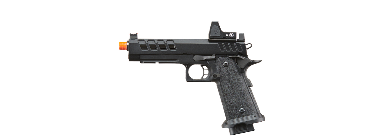 Lancer Tactical Heracles Hi-Capa Gas Blowback Airsoft Pistol - (Black w/ Reflex Dot)