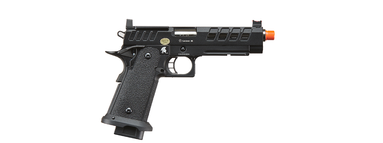 Lancer Tactical Heracles Hi-Capa Gas Blowback Airsoft Pistol - (Black)