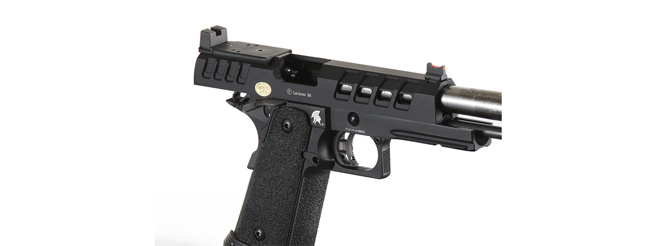 Lancer Tactical Heracles Hi-Capa Gas Blowback Airsoft Pistol - (Black)