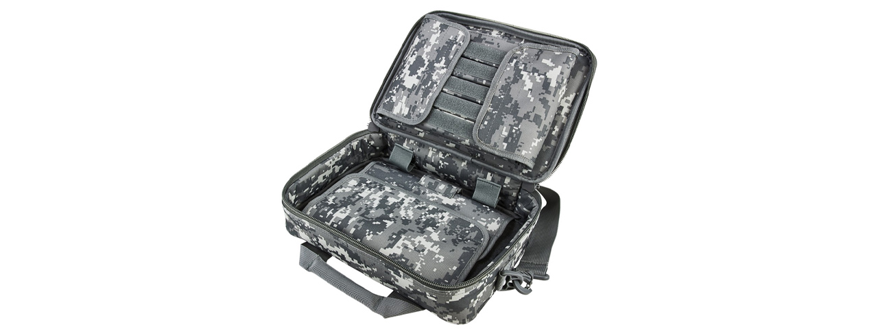 NcStar Vism Double Pistol Range Bag - (Digital Camo)