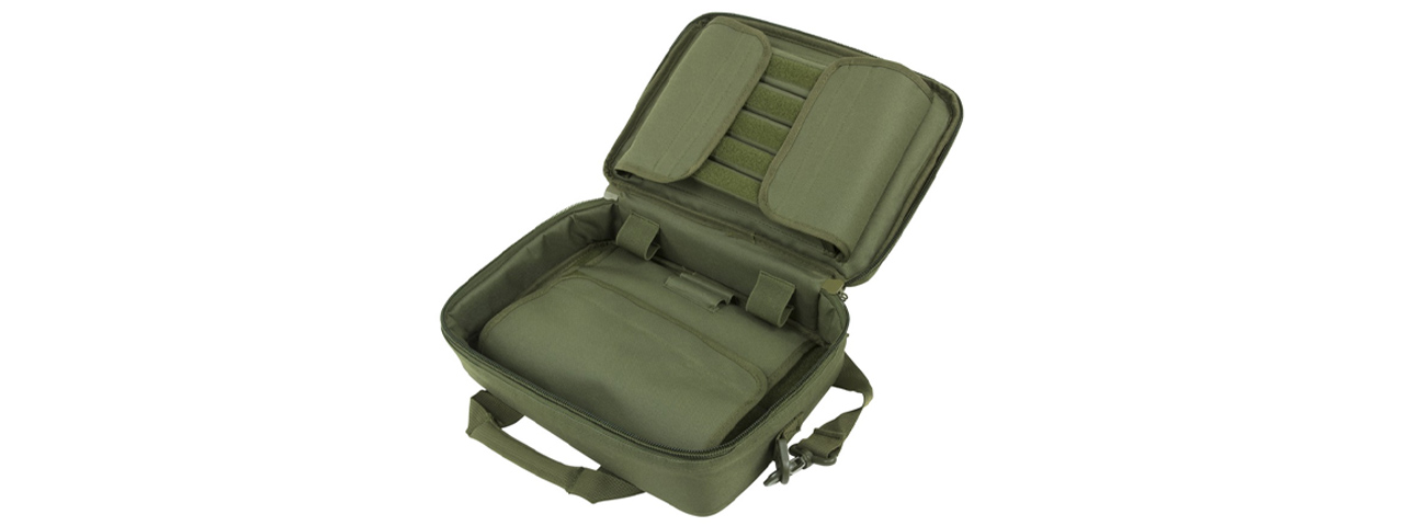 NcStar Vism Double Pistol Range Bag - (Green)