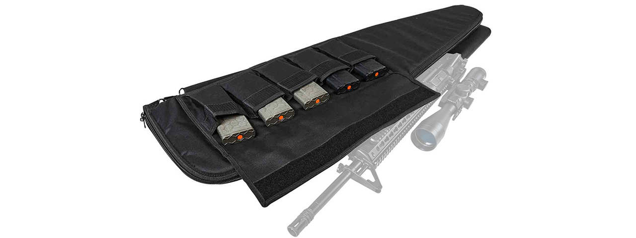 NcStar 52" x 13" Tactical Rifle and Shotgun Case - (Black)