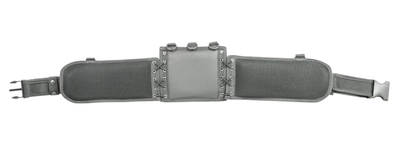 NcStar Low-Profile MOLLE Battle Belt w/ QD Combat Belt - (Urban Gray)