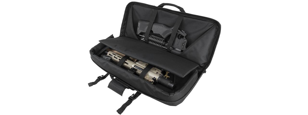 NcStar VISM 28" Deluxe SubGun AR & AK Pistol Case - (Black)