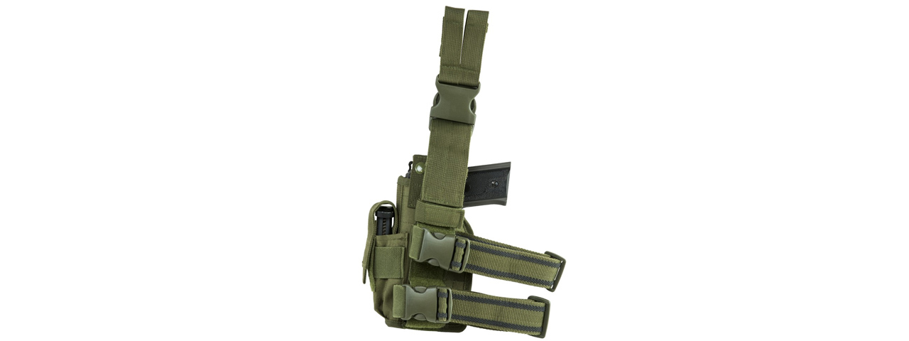 NcStar VISM Universal Drop Leg Holster - (Green)