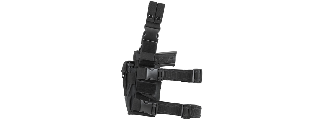 NcStar VISM 2955 Drop Leg Tactical Holster - (Black)