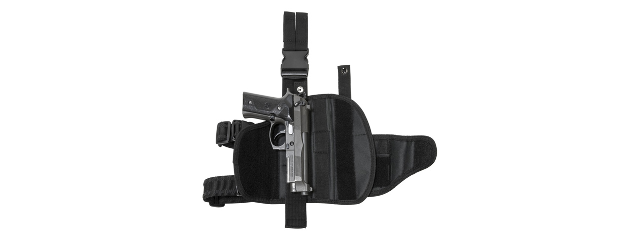 NcStar VISM 2955 Drop Leg Tactical Holster - (Black)