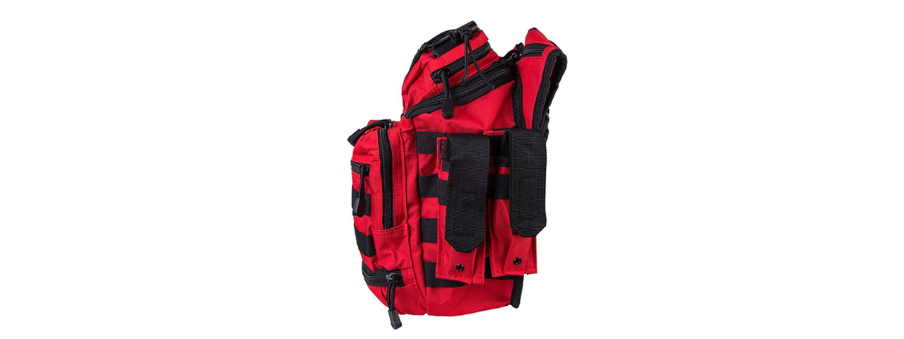 NcStar Vism First Responders Utility Bag - (Red w/ Black)