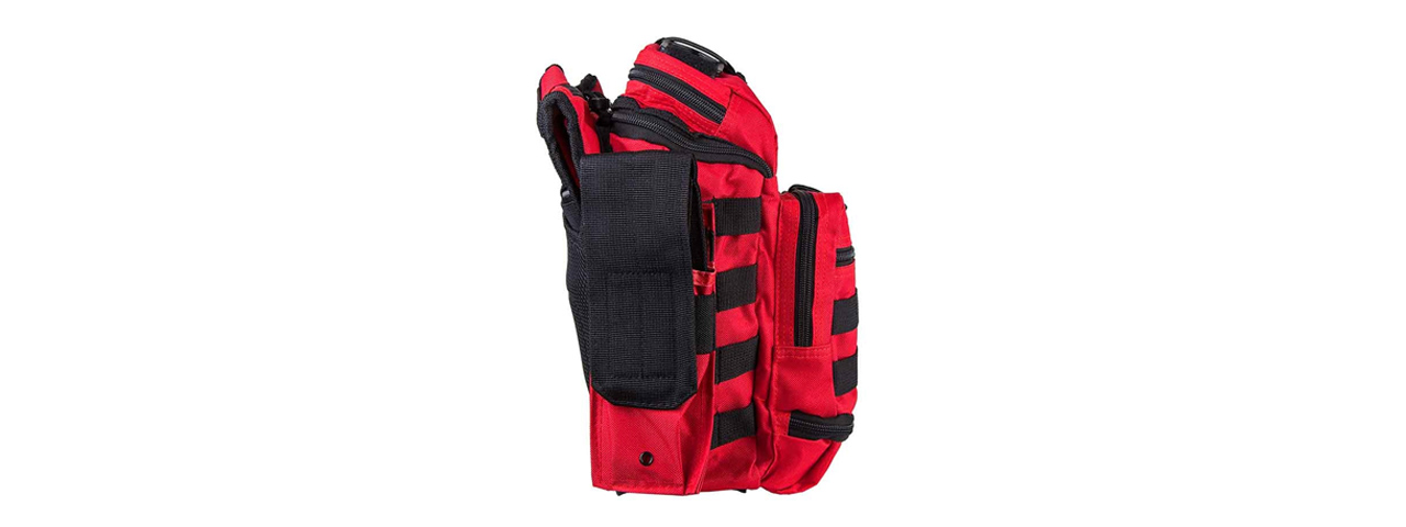 NcStar Vism First Responders Utility Bag - (Red w/ Black)