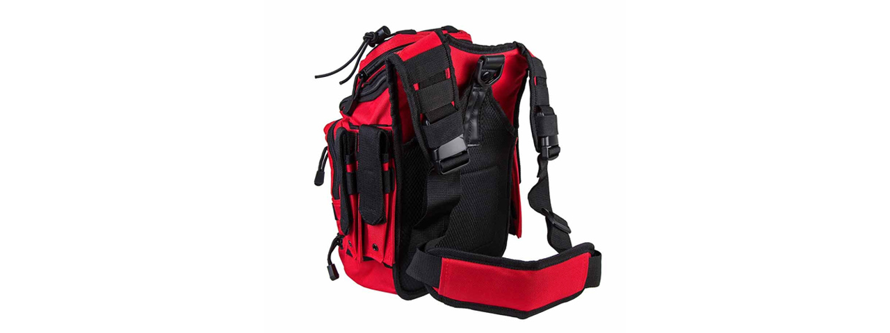 NcStar Vism First Responders Utility Bag - (Red w/ Black)