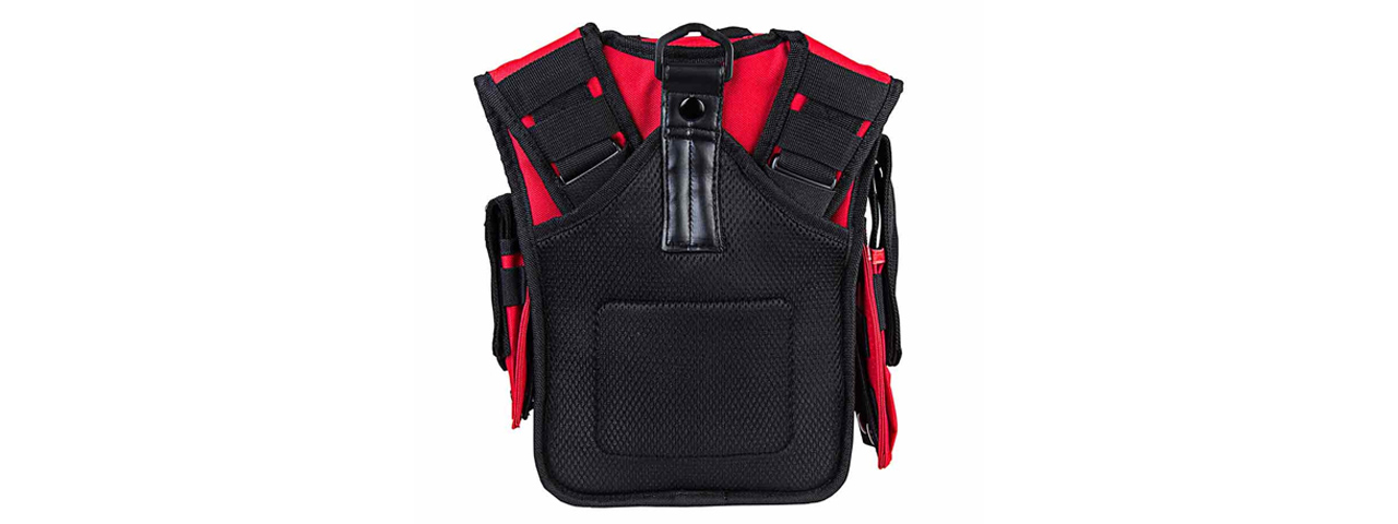 NcStar Vism First Responders Utility Bag - (Red w/ Black)