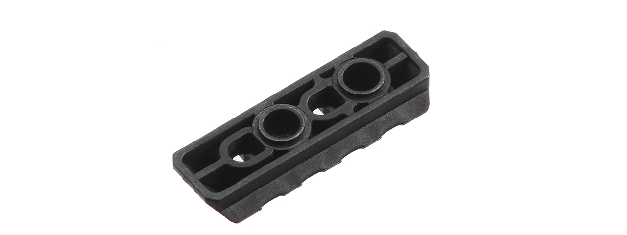 PTS ENHANCED 4-SLOT POLYMER KEYMOD AIRSOFT RAIL SECTION - BLACK