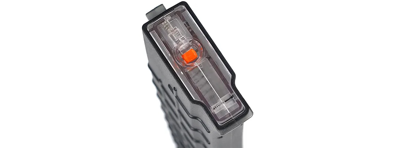 PTS Syndicate TPM-AK 155rd Magazine for AEG AK - (Translucent Black)