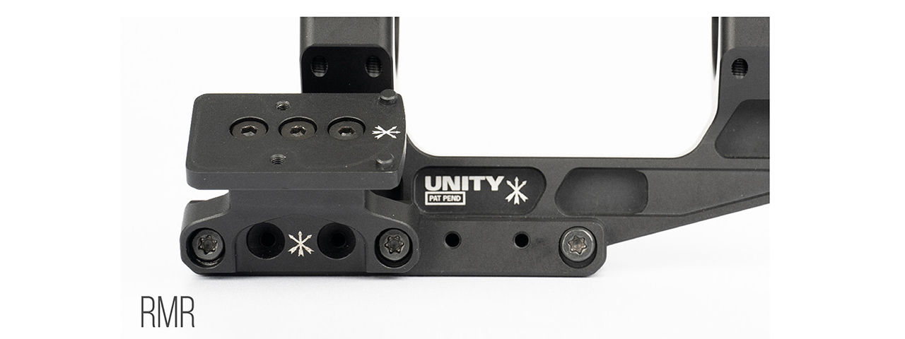 PTS Syndicate Unity Tactical FAST LPVO Optics Mount Set - (Black)