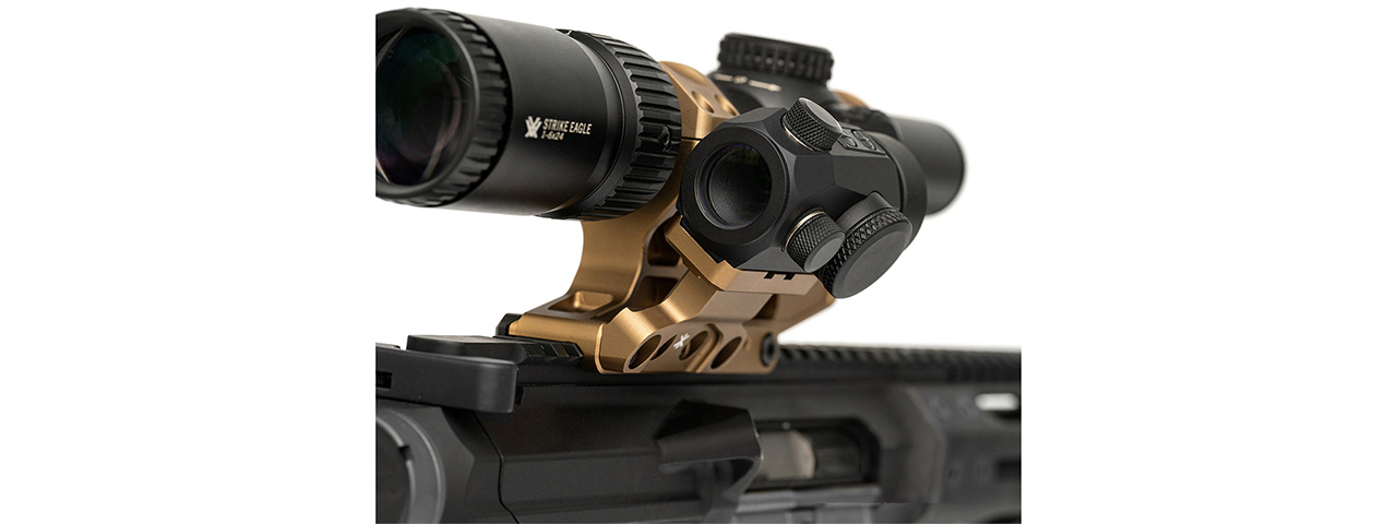 PTS Syndicate Unity Tactical FAST LPVO Optics Mount Set - (Dark Earth)