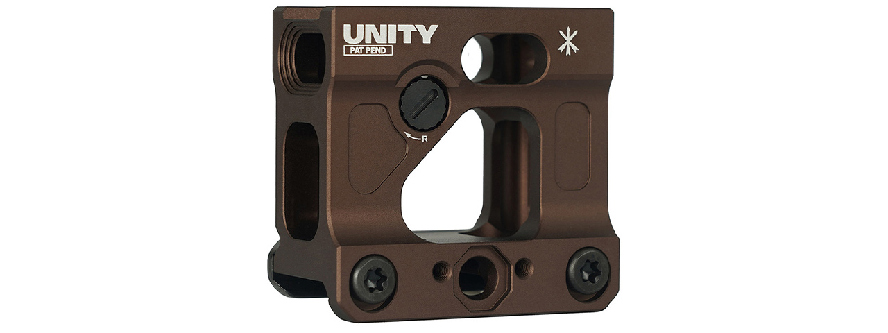 PTS Unity Tactical FAST Micro Red Dot Mount - (Bronze)