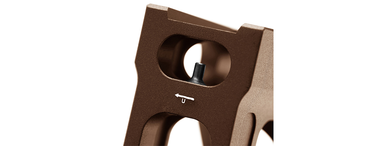 PTS Unity Tactical FAST Micro Red Dot Mount - (Bronze)