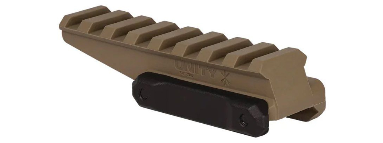 PTS Syndicate Unity Tactical Fast Optic 20mm Riser - (Dark Earth)