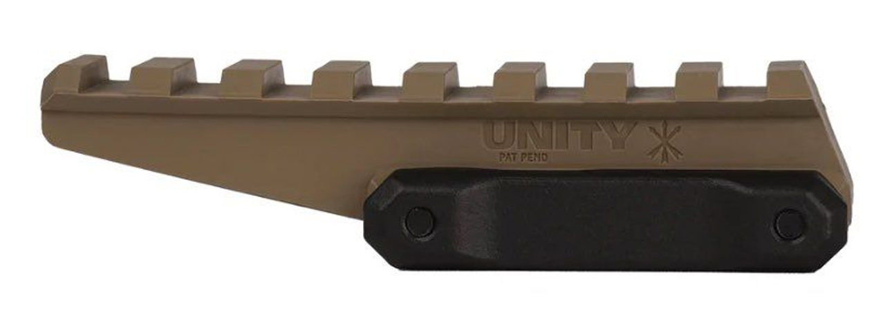 PTS Syndicate Unity Tactical Fast Optic 20mm Riser - (Dark Earth)