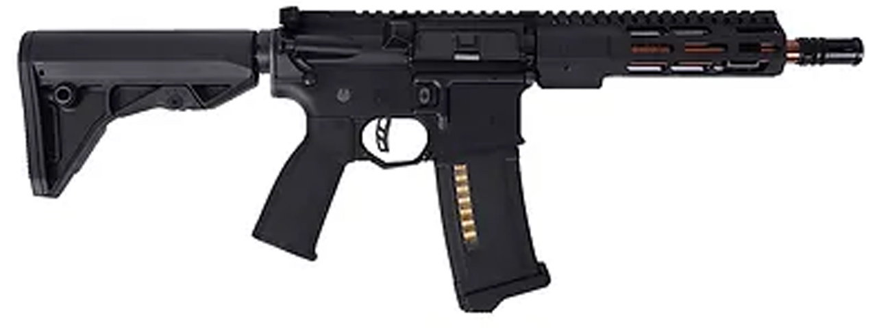 PTS Syndicate Zev - Core Elite CQB 7.5 inch Airsoft AEG Rifle w/PTS EPM - (Black)