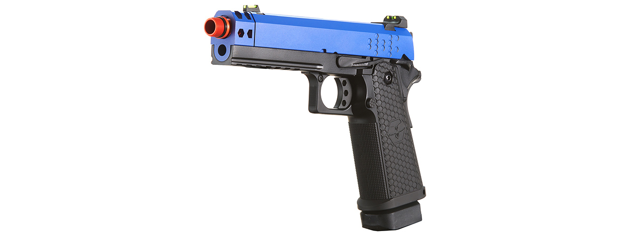 Raven Hi-Capa HEX-Comp Dual Tone Pistol - (Black/Blue)