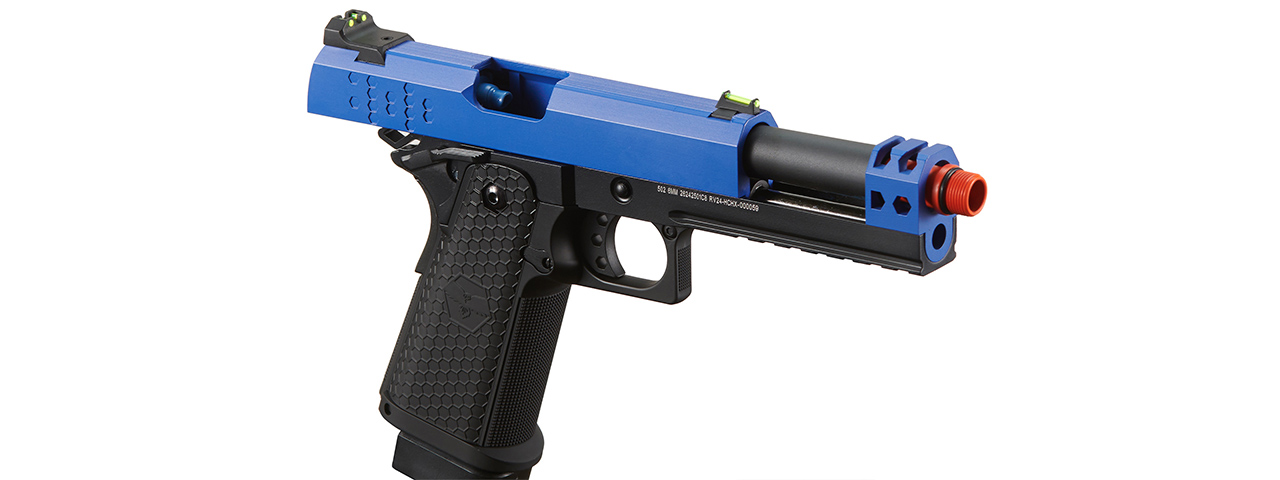 Raven Hi-Capa HEX-Comp Dual Tone Pistol - (Black/Blue)