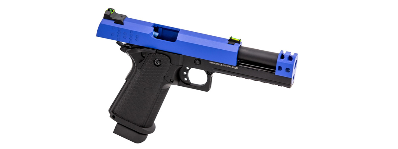 Raven Hi-Capa HEX-Comp Dual Tone Pistol - (Black/Blue)