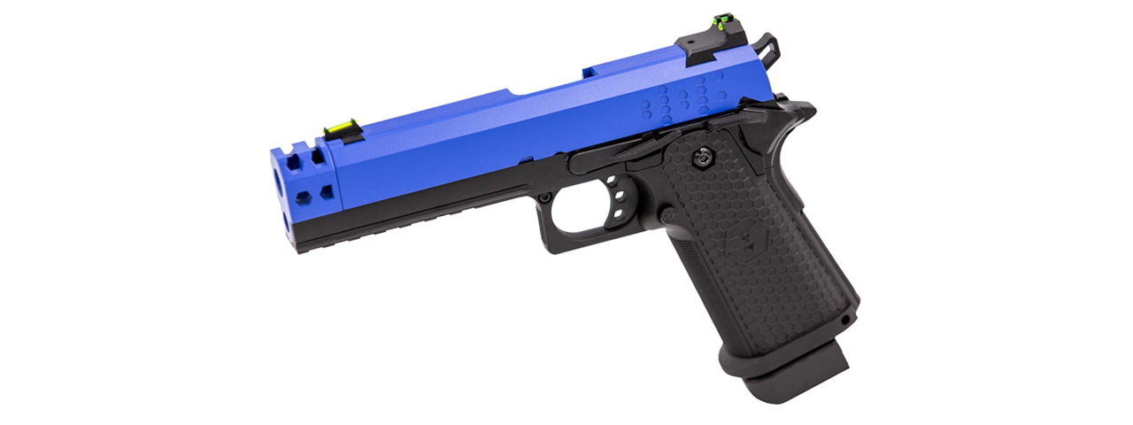 Raven Hi-Capa HEX-Comp Dual Tone Pistol - (Black/Blue)