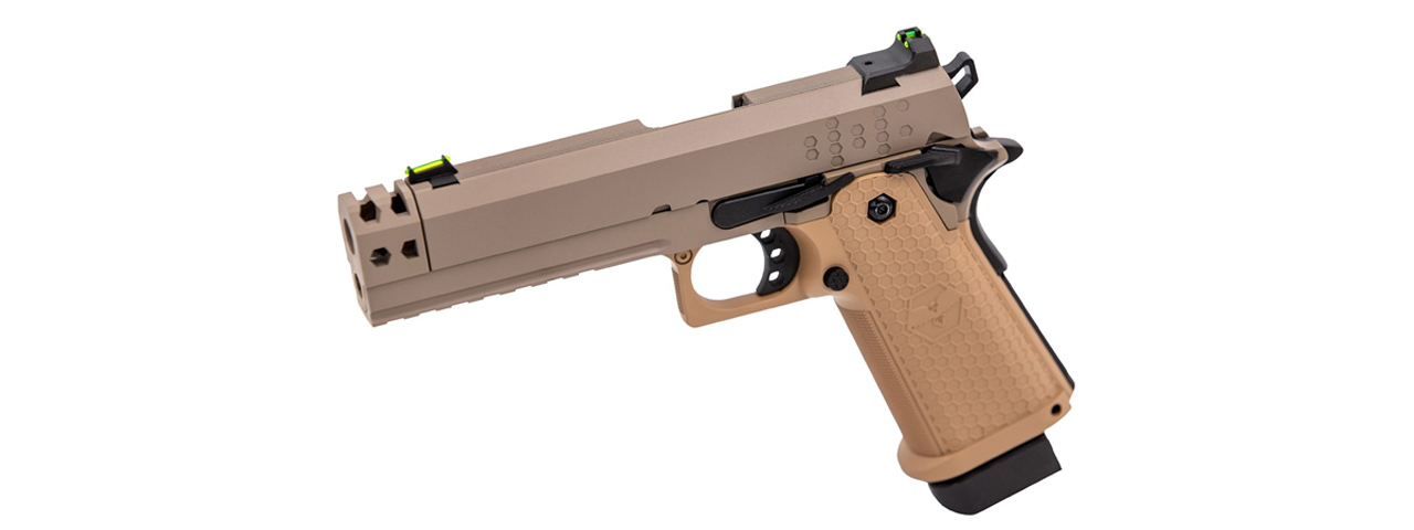 Raven Hi-Capa HEX-Comp Pistol - (Tan)