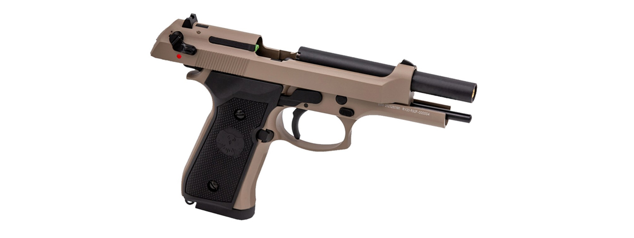 Vorsk Raven R92F GBB Pistol - (Black/Tan)