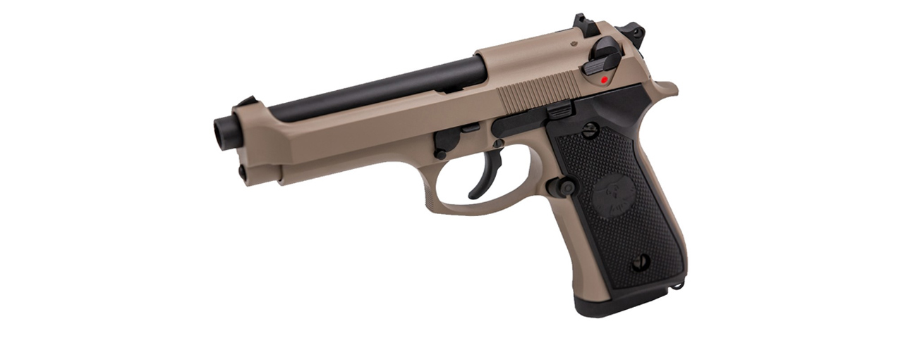 Vorsk Raven R92F GBB Pistol - (Black/Tan)