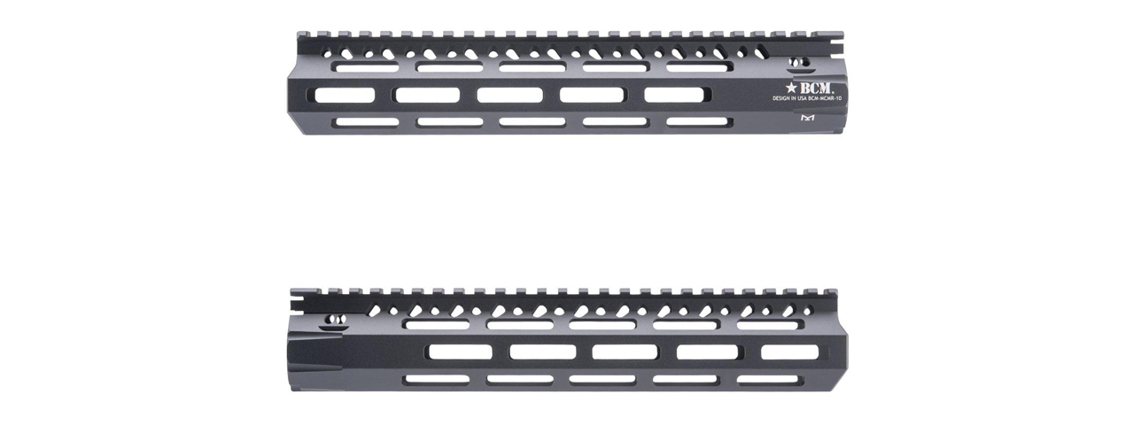 BCM Gunfighter MCMR 10" M-LOK Modular Rail for M4 AEGs (Color: Black)