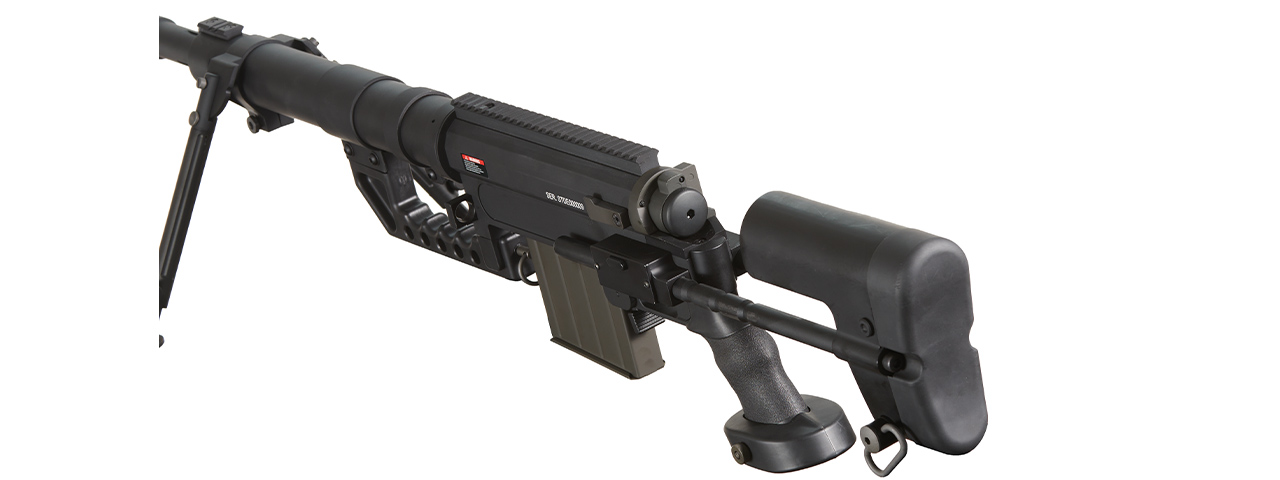 S&T M200 Intervention Bolt Action Custom Sniper Rifle - (Black)