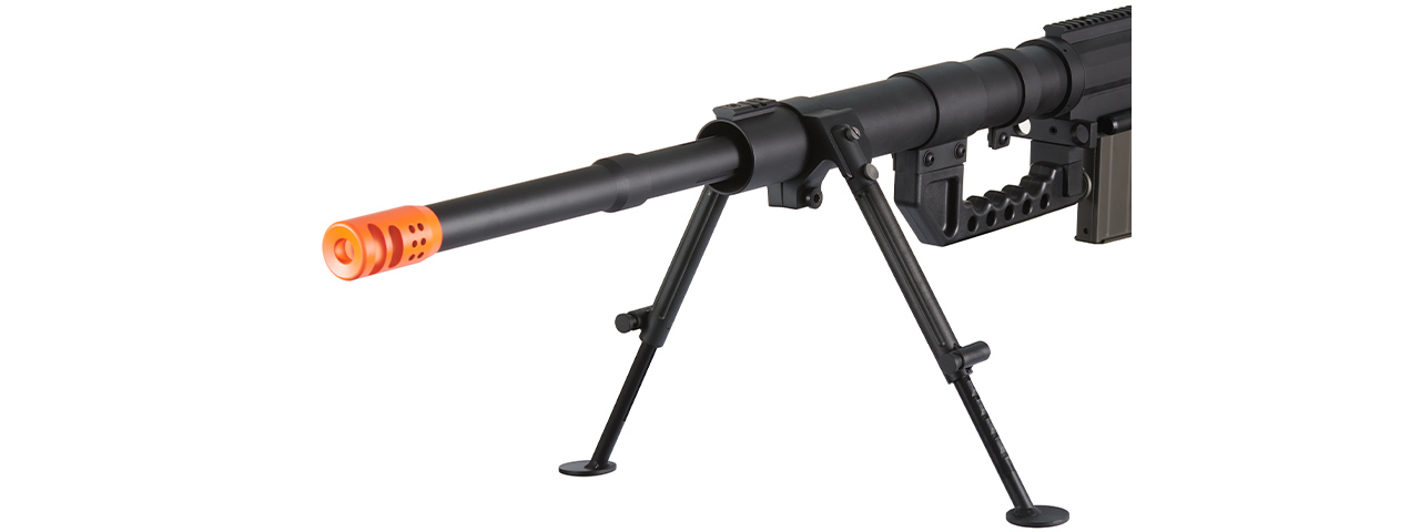 S&T M200 Intervention Bolt Action Custom Sniper Rifle - (Black)