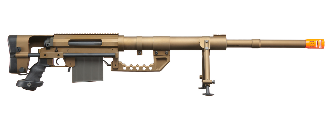 S&T M200 Intervention Bolt Action Custom Sniper Rifle - (Tan)