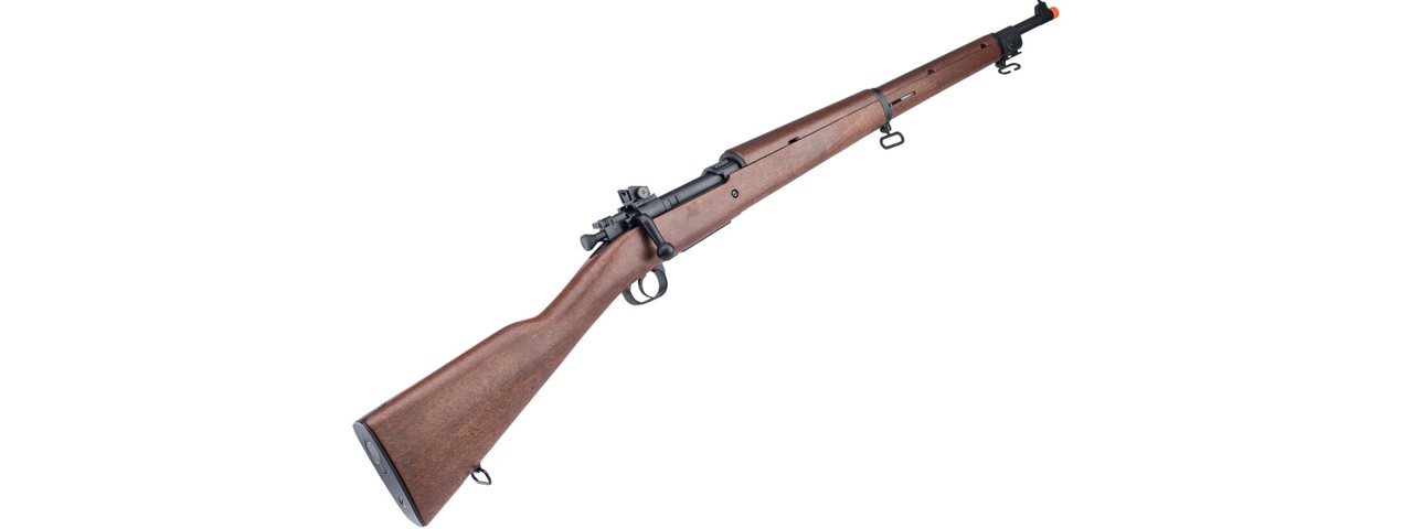 S&T M1903A3 Bolt Action Spring Powered Airsoft Rifle - (Faux Wood)